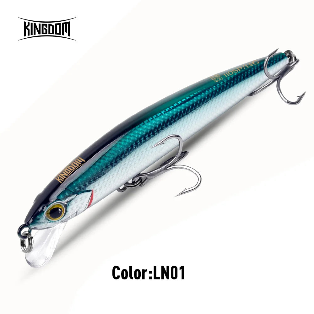 Sp sombra iscas de pesca 6.5g 9g 14g 14.2g pendurado minnow wobbler manivela iscas artificial mar baixo pique — foto 1