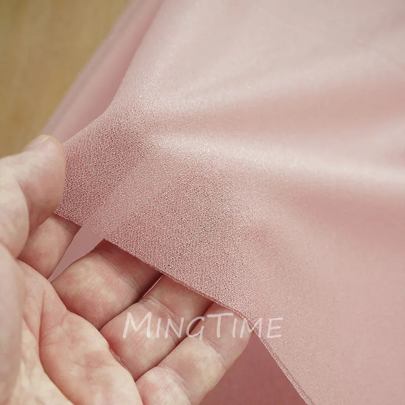 Caminho de Mesa Suave em Gaze Rosa Blush, Estilo Rústico Boho Natural, para Decoração de Casamento, Festa — foto 5