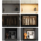 Motion Sensor Wireless Night Light, Lâmpada recarregável USB, Sob o armário LED Lights para cozinha, Quarto — foto 3