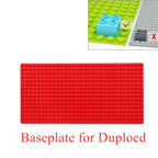 Placa base grande para blocos de construção, 16x32 pontos, acessórios, brinquedos — foto 3