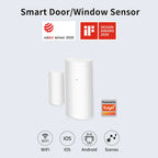 Sensor de Porta e Janela Inteligente Tuya WiFi, Detector de Contato Sem Fio para Automação Residencial — foto 1