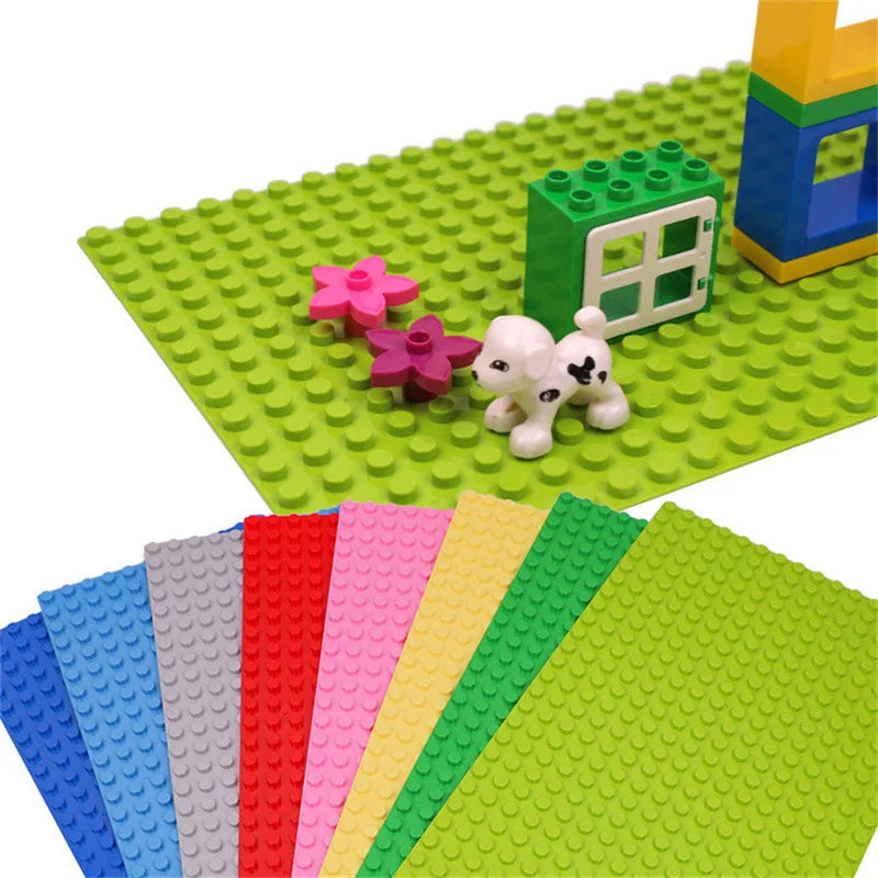 Placa base grande para blocos de construção, 16x32 pontos, acessórios, brinquedos — foto 2