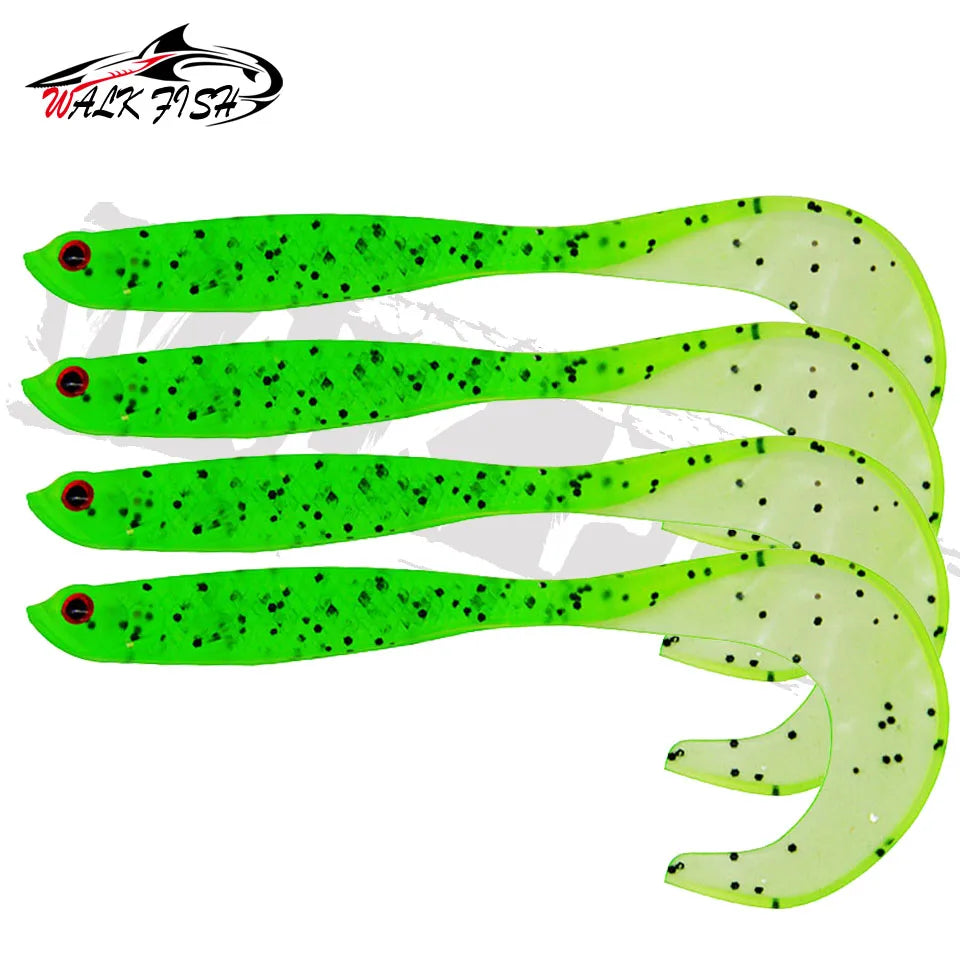 Isca macia de silicone para pesca, 12,5 cm — foto 1