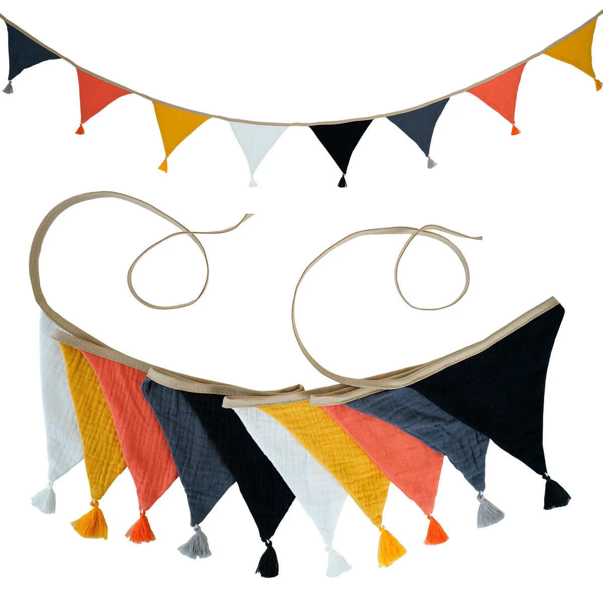 Nursery Fabric Bunting, Bandeiras Pennant, Decoração Do Partido, Bandeira Do Carnaval, Casa, Chuveiro De Bebê — foto 1