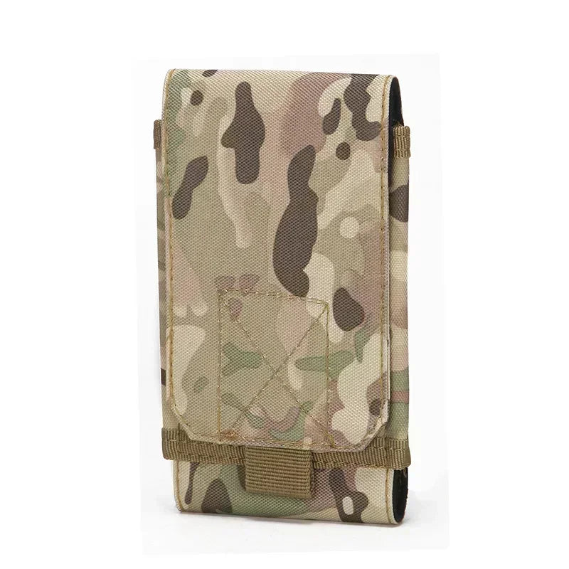 Bolsa Tática de Cintura para Telemóvel em Nylon 600D 18x9 cm — foto 1