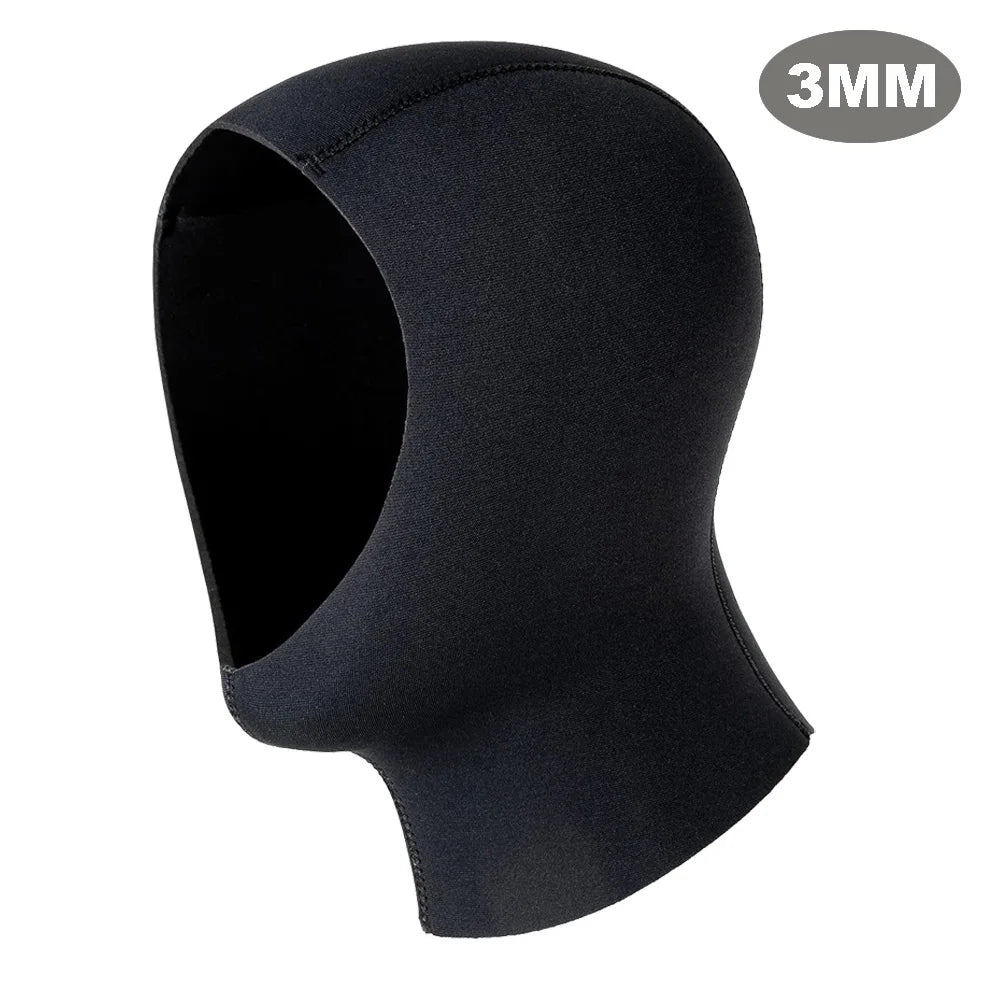 Capuz de mergulho em neoprene de 3 mm, tamanho S/M — foto 2
