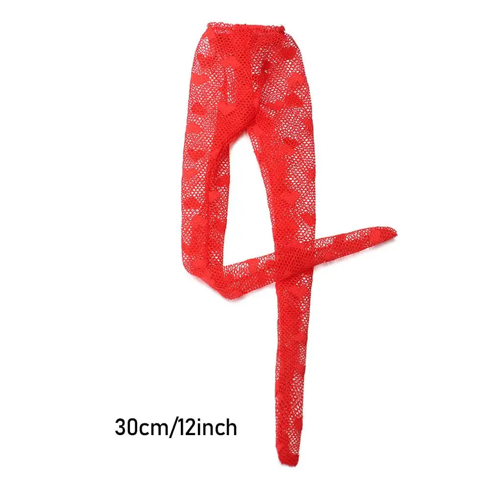 20 estilos 1/6 boneca mini meia-calça arrastão boneca meias de seda 30cm acessório boneca leggings elásticos — foto 3