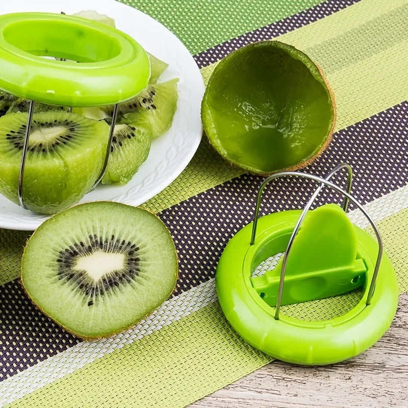 Cortador e colher para kiwi em ABS e aço inoxidável — foto 7