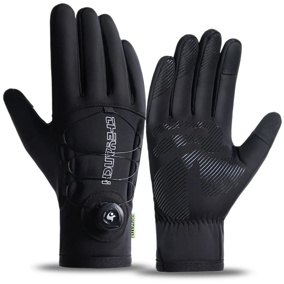 Luvas Térmicas de Inverno Corta-Vento com Ecrã Tátil Preto Tamanho L — foto 1