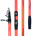 Varas de Pesca Telescópicas para Surf e Lançamento em Praia, 4.25/4.5/5.0m, Carbono T1000 — foto 2