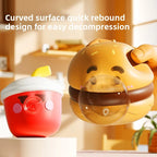 Brinquedo squeeze anti-stress em forma de queijo — foto 8