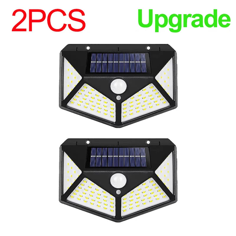 Aplique solar LED de parede com sensor, 2 unidades — foto 2