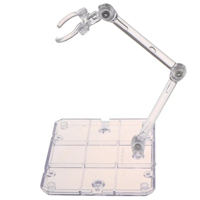 1 conjunto de base de ação suporte de exibição transparente para 1/144 HG/RG Gundam figura modelo de brinquedo — foto 4