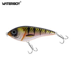 Isca artificial jerkbait 7 cm 12 g para pesca de lúcio — foto 4