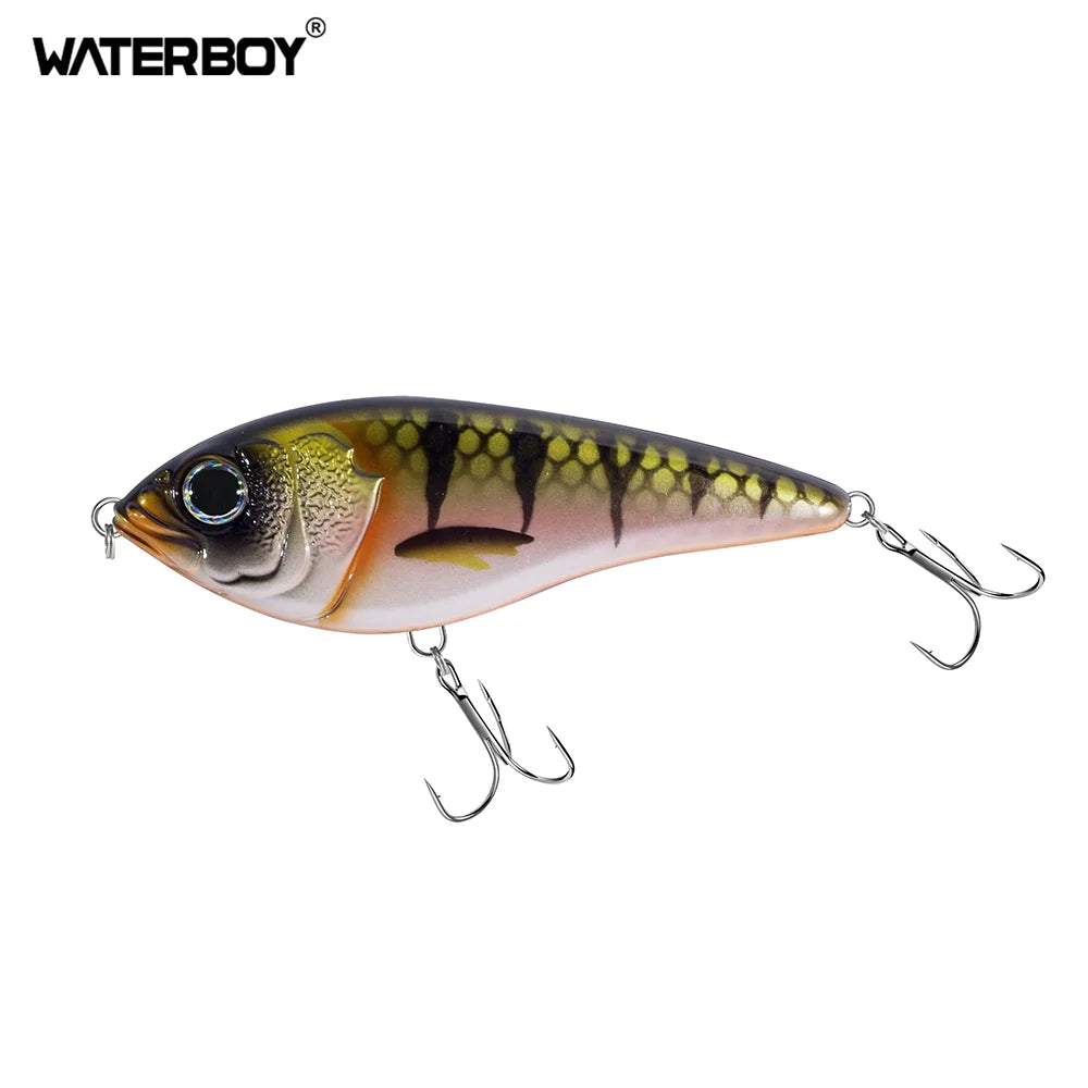 Isca artificial jerkbait 7 cm 12 g para pesca de lúcio — foto 4