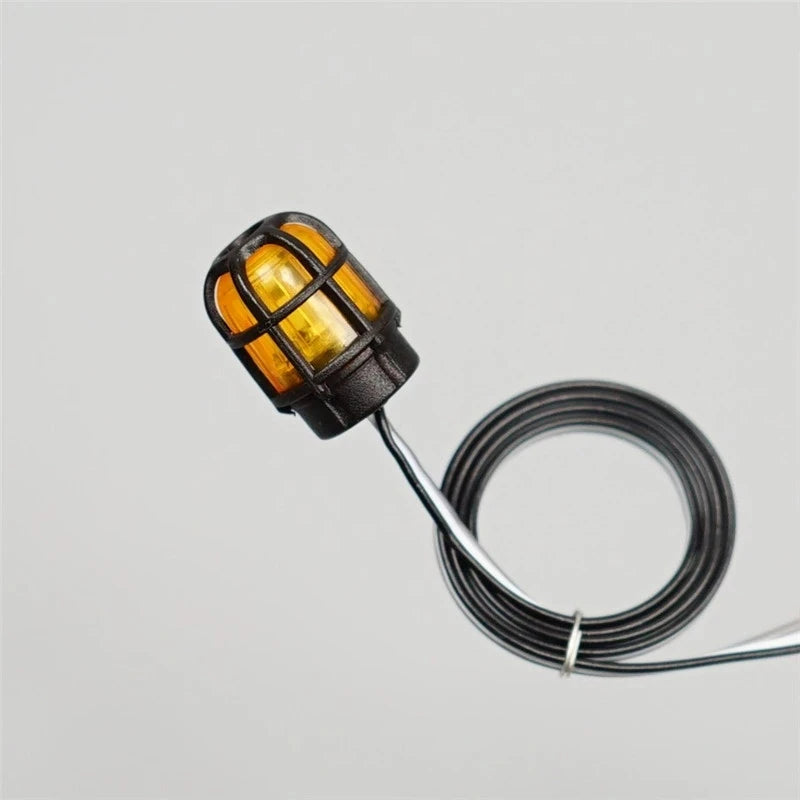 Luz de Sinalização Rotativa RC LED para Escavadeira 1/14, Caminhão Tamiya RC, Reboque, Caminhão Basculante — foto 2
