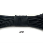 1mm/2mm/3mm/4mm/5mm de diâmetro paracord pára-quedas corda escalada acampamento sobrevivência engrenagem — foto 4