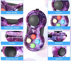 Fidget Pad Retro Classic Fidget Controller Handheld Fidget Game Controller Fun Fidget Pad - Classic color — foto 4