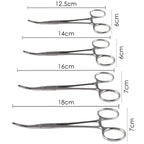 1-2 pçs alicate de pesca extrator de gancho dobrado em linha reta controlo de peixe desenganchar equipamento — foto 3