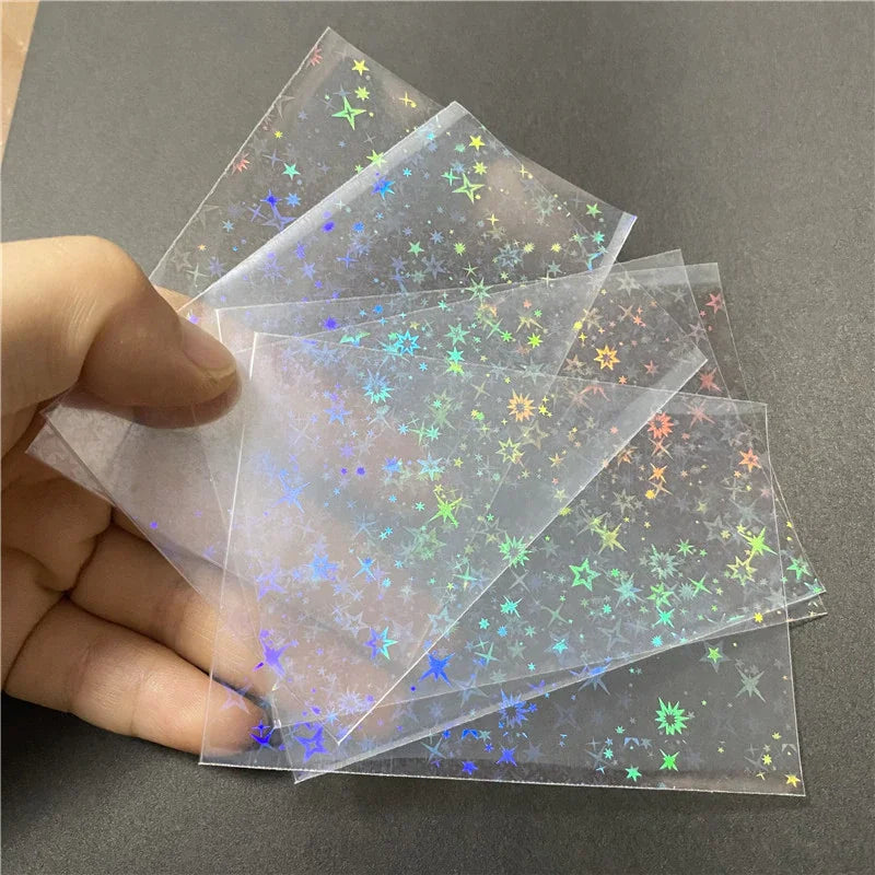 Capas protetoras holográficas para cartas de jogo 65x90 mm Litter Stars — foto 2
