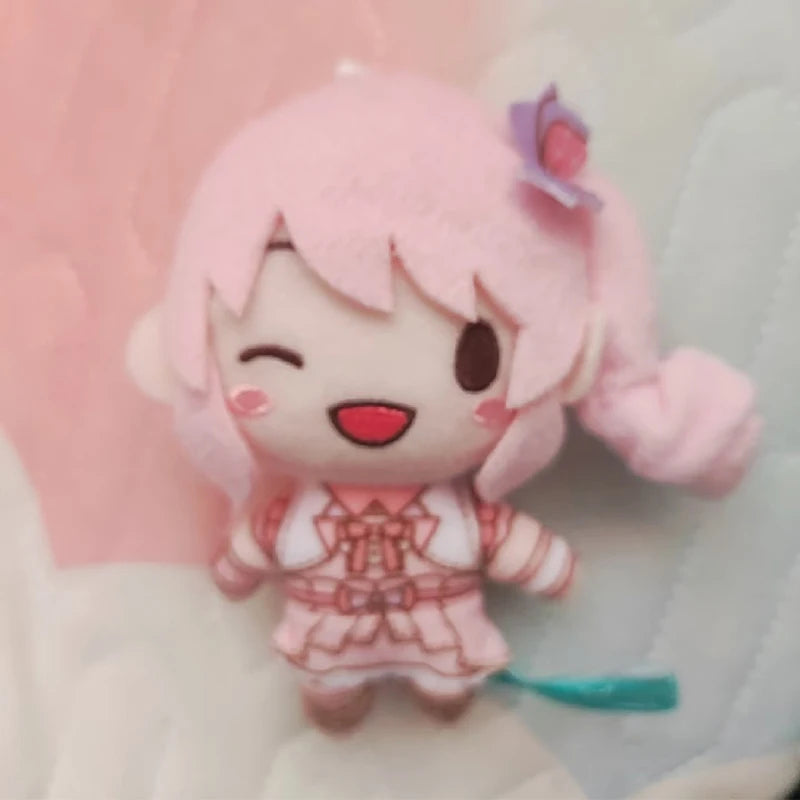 10cm pjsk chaveiro de pelúcia projeto sekai tenma tsukasa pelúcia saco pingente kamishiro - Akiyama Mizuki — foto 2