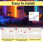 Fita LED COB 220 V com dimmer, 288 LED/m, 0,5 m — foto 7