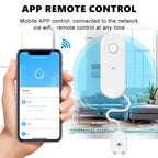 Tuya wifi inteligente sensor de vazamento de água alarme de vazamento de líquido detector de nível — foto 3