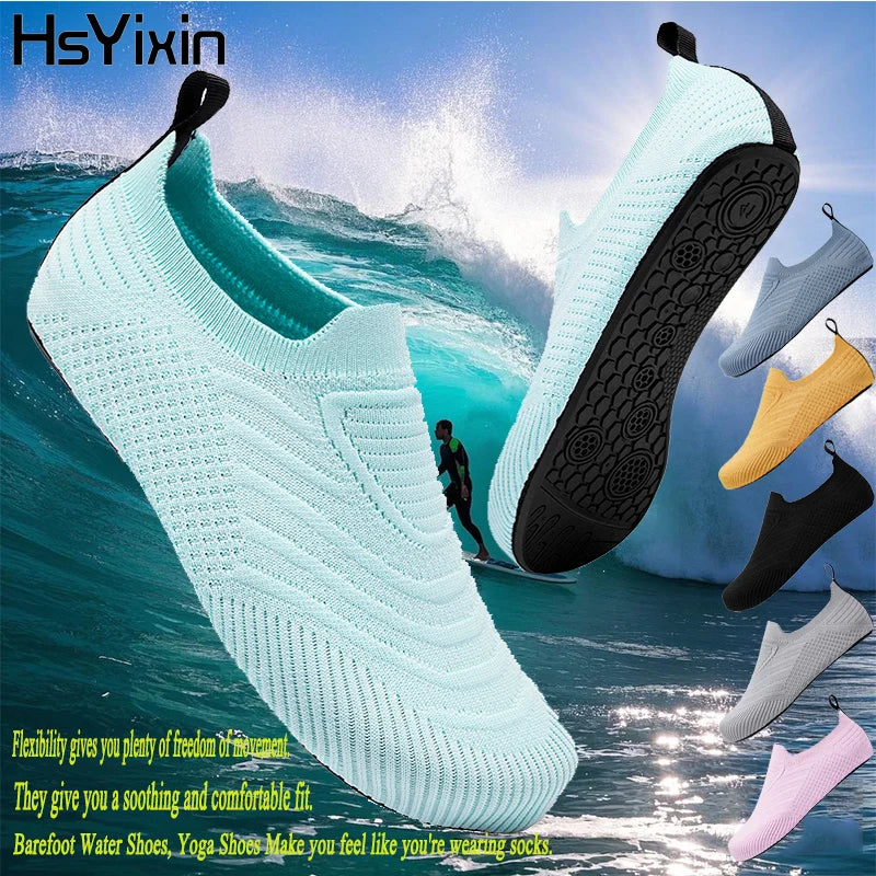 Sapatos aquáticos respiráveis azul tamanho 36 — foto 2