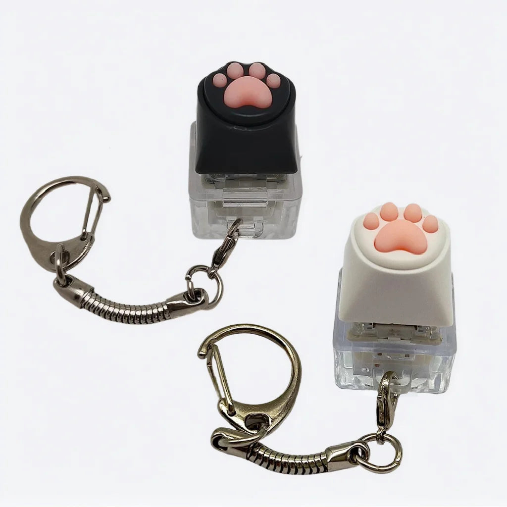 Porta-chaves de Descompressão com Garra de Gato em Silicone — foto 3