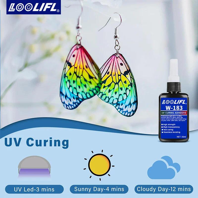 Colagem UV altamente transparente, à prova d'água, reforçada pela cura UV, para fabricação de artesanato — foto 2
