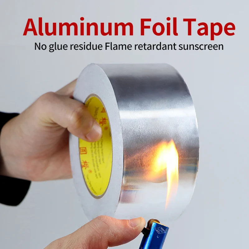 Fita de Alumínio Resistente a Altas Temperaturas, Impermeável e à Prova de Óleo — foto 4