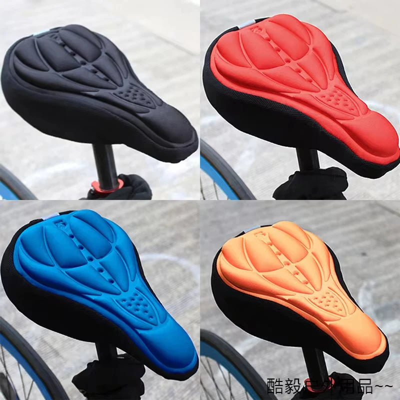 Novo Assento de Bicicleta 3D, Capa de Assento Macia e Confortável, Almofada de Espuma para Ciclismo — foto 4