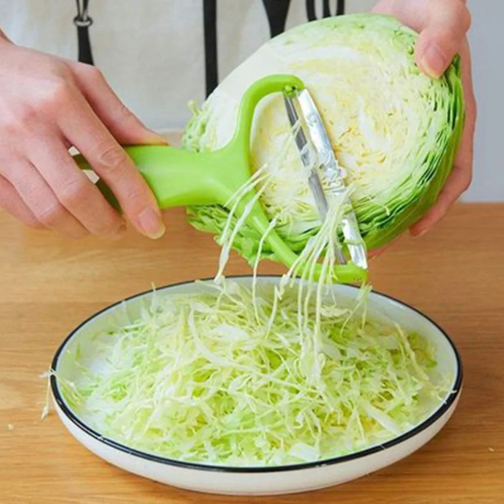 Fatiador de Repolho para Salada Cortador de Legumes Ralador de Batata Triturador de Pepino Cenoura Melão — foto 1