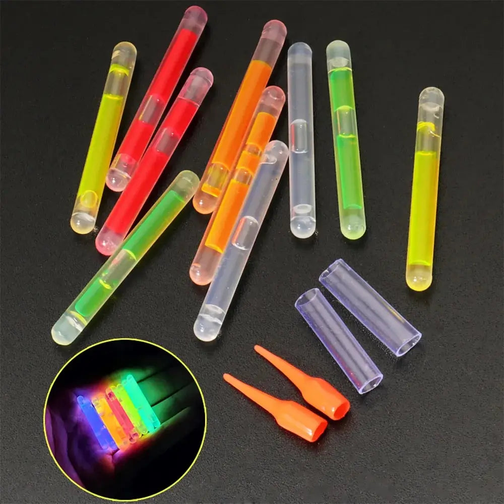 Fluorescente Pesca Float Lightstick, Night Rod Lights Tool - Mixed 10 unidades — foto 2