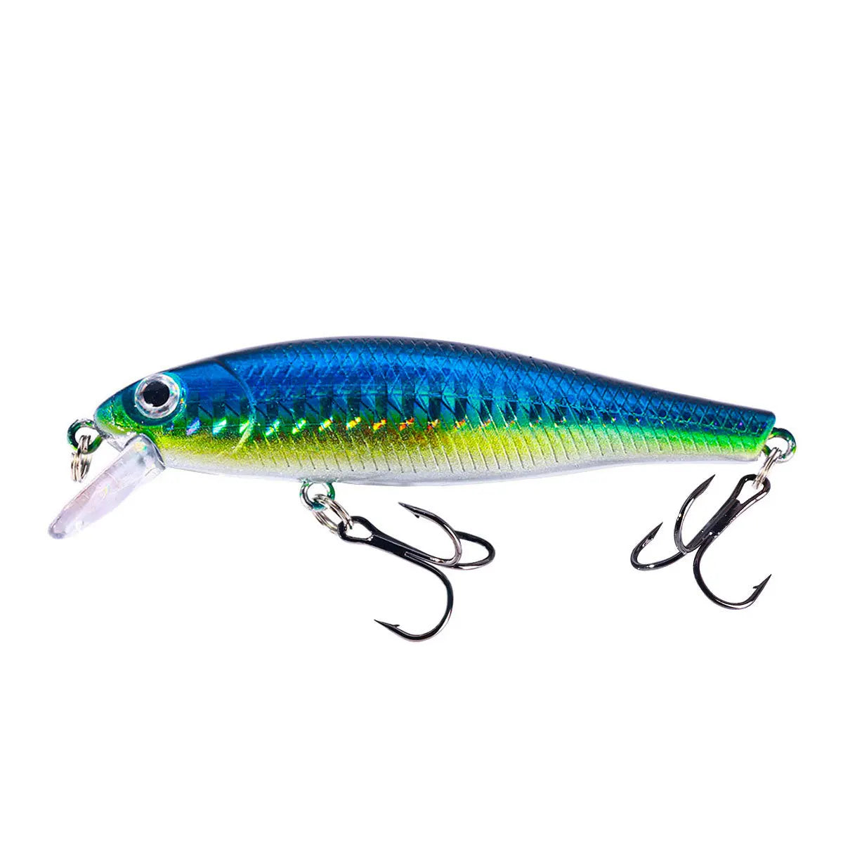 Minnow manivela wobbler jerkbait isca de pesca 8.8cm 9g isca artificial carkbait swimbait enfrentar — foto 1