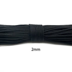 1mm/2mm/3mm/4mm/5mm de diâmetro paracord pára-quedas corda escalada acampamento sobrevivência engrenagem — foto 1