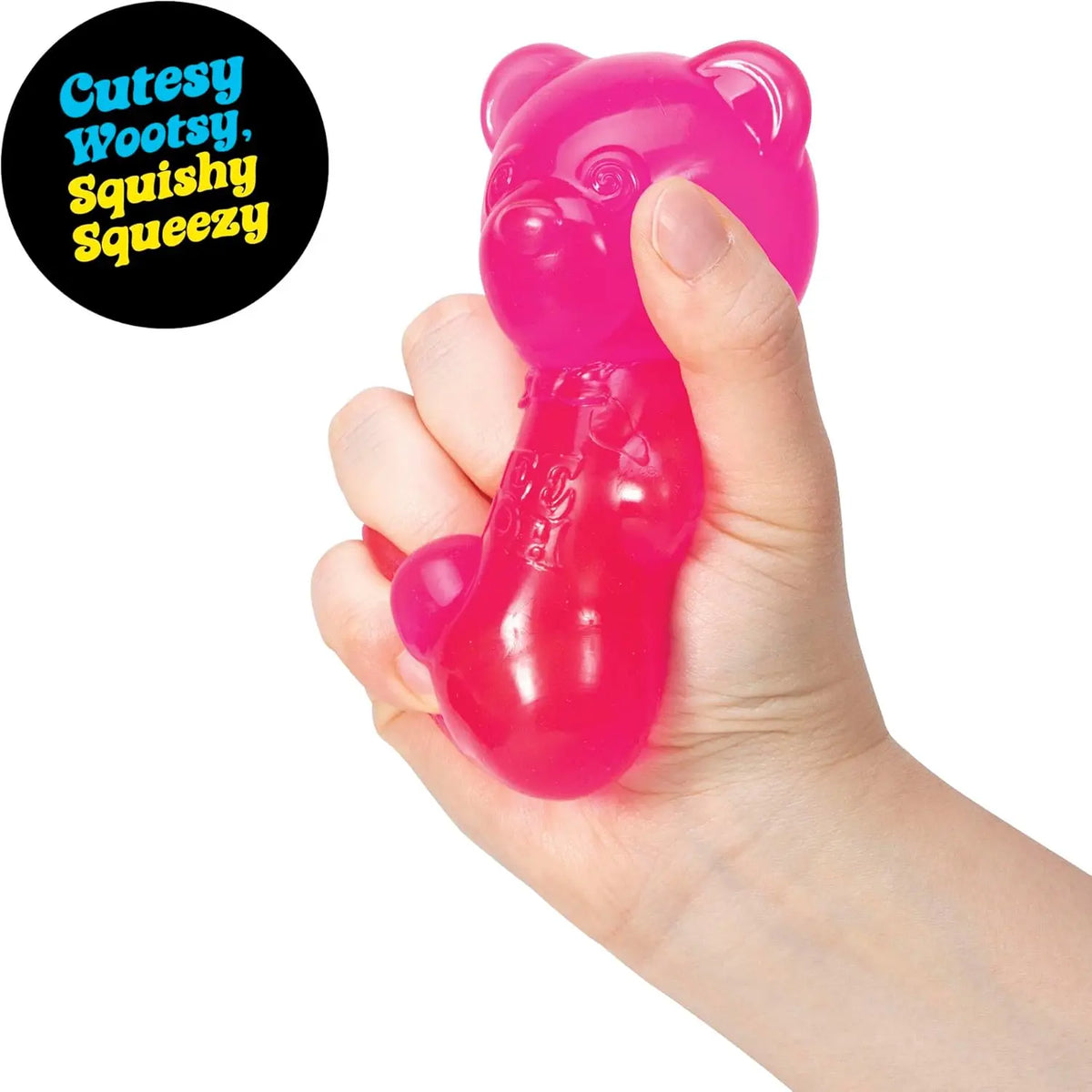 Brinquedo Squishy NeeDoh Urso de Goma Macio para Alívio do Estresse — foto 1