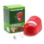 Solar Infravermelho Alarme Sensor De Movimento, Detector De Movimento, Luz Estroboscópica, Sirene 110db — foto 5