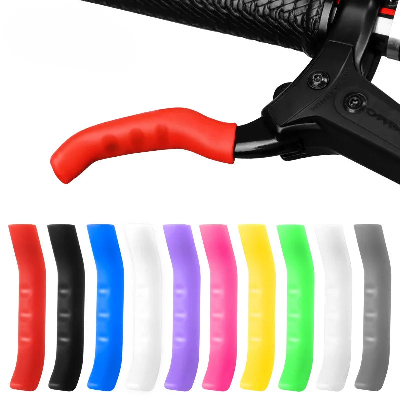 Capas Protetoras de Silicone para Manetes de Travão de Bicicleta 2 Peças Preto — foto 2