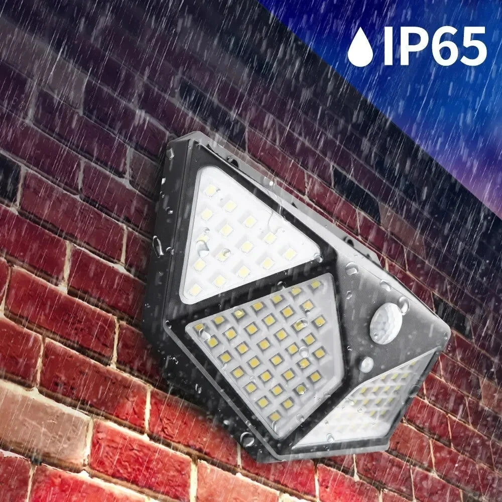 Lâmpada solar multifuncional decoração de jardim ao ar livre luz led solar à prova d' água holofote — foto 2