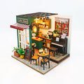 Quebra-Cabeças 3D DIY de Madeira, Miniatura de Casa de Bonecas — foto 1