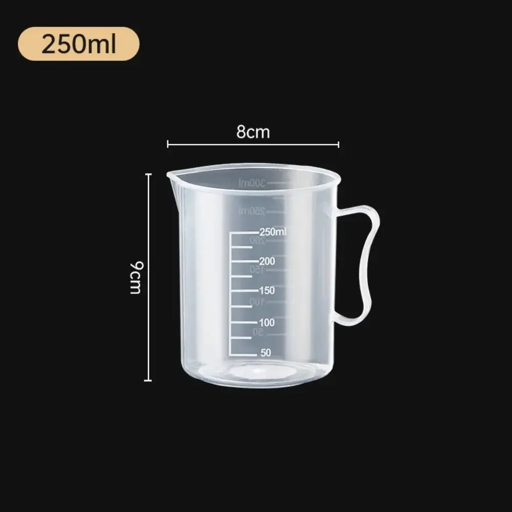 Copo de medição de plástico engrossado de 100-5000ml com escala copo de medição de grau alimentício copo — foto 1