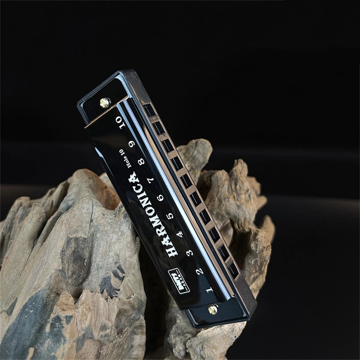 Harmonica Chave de C 10 Furo Diatonic Harmonica C com Case para Estudantes Iniciantes Presente Kids com Case — foto 4