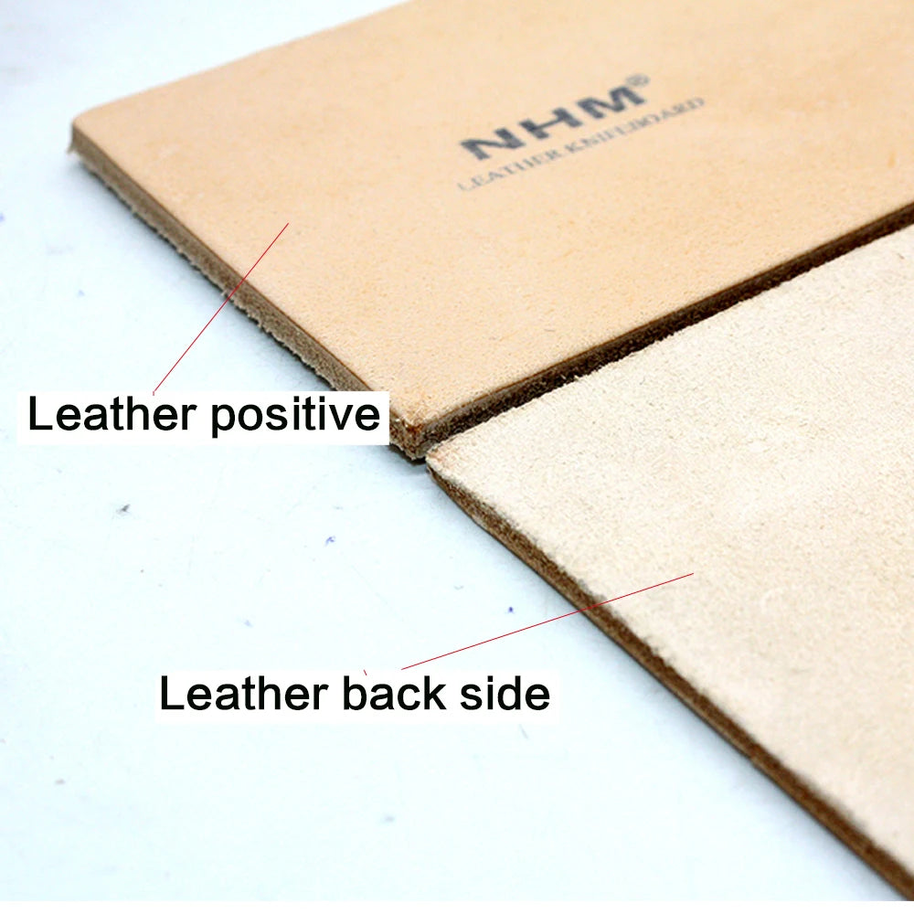 Leather Sharpening Plate, polimento Sharpener, Knifeboard, 2 Side — foto 5