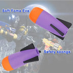 Pacote de recarga de mísseis de espuma, acessórios de balas de brinquedo compatíveis com Nerf Rocket N-Strike — foto 3