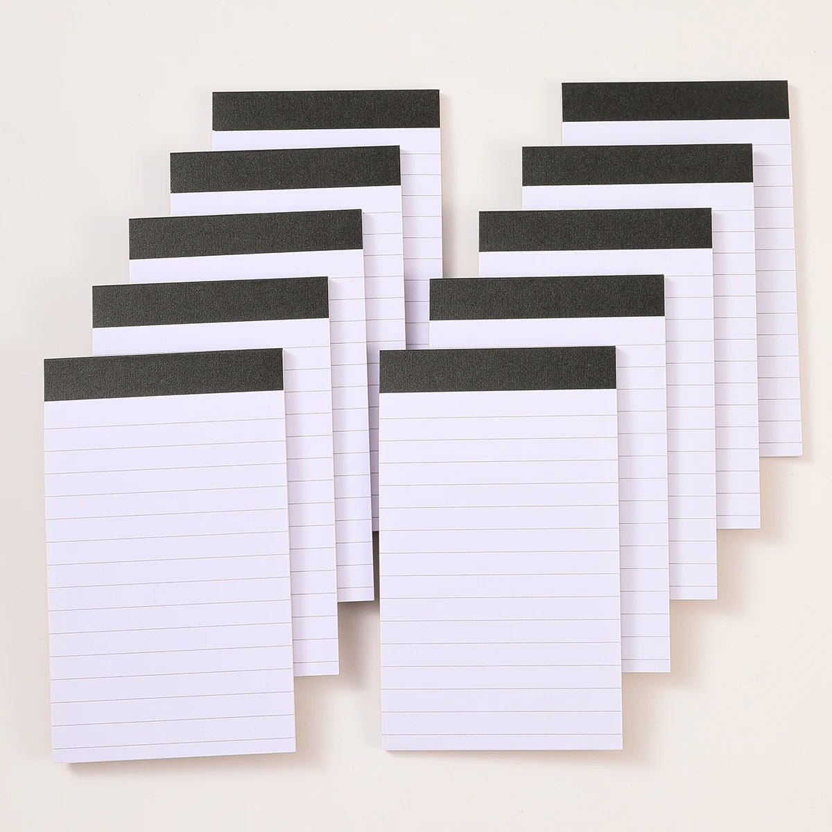 Blocos de notas A7 de 5/10 volumes, 30 linhas horizontais - 10Pcs — foto 1