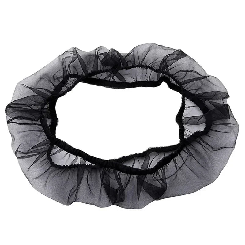 Capa de malha elástica para gaiola de pássaro, saia líquida, fácil limpeza, apanhador, casca - Preto S — foto 1