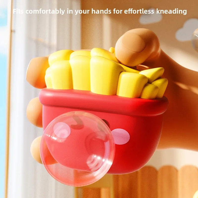 Brinquedo squeeze anti-stress em forma de queijo — foto 5