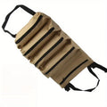 Multi-purpose saco de ferramentas de alta qualidade profissional multi bolso ferramentas de ferragem - Caqui — foto 1