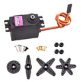 Mg996r servo digital 4.8-6.0v alto torque com engrenagem de metal para futaba jr 1/8 1/10 rc carro — foto 1
